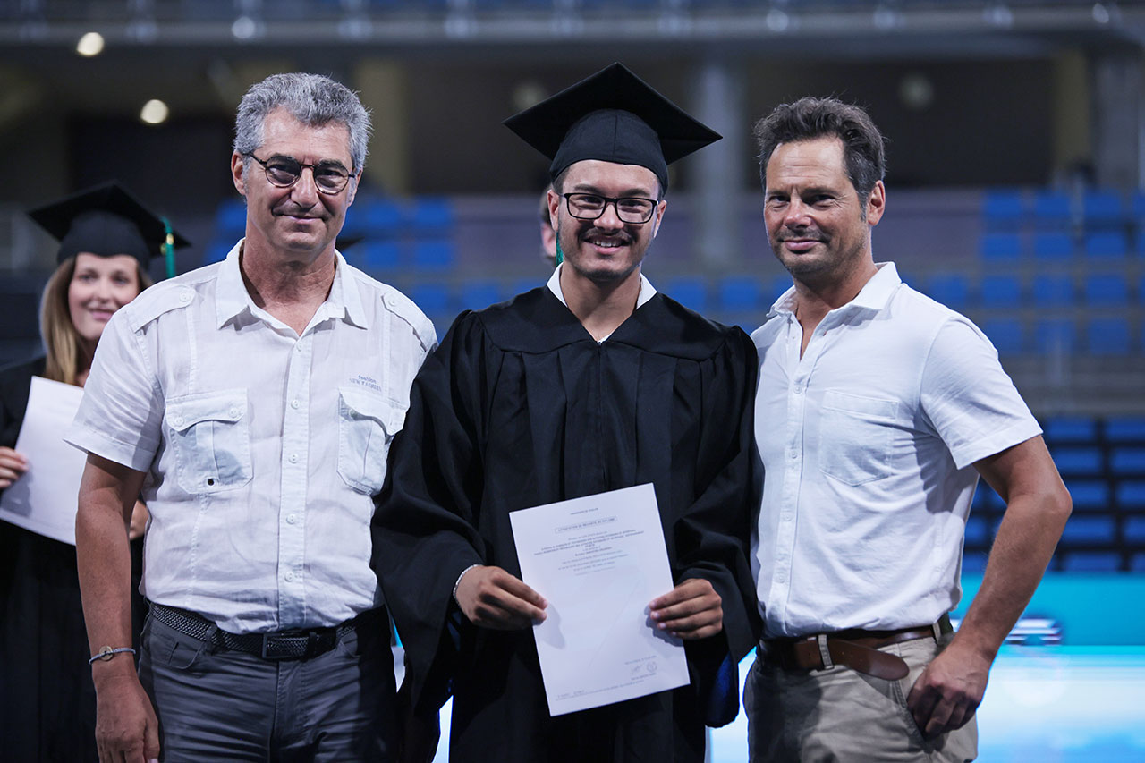 Cérémonie remise diplôme Licence 3 STATPS Sébastien Drubigny